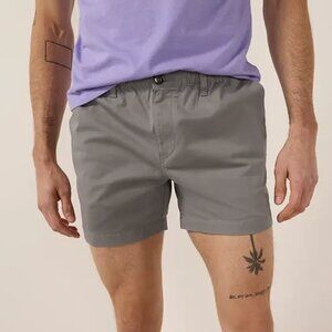 NWT Chubbies The Silver Linings Originals Stretch Shorts Grey 5.5"